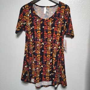 LuLaRoe Perfect T XXS Geometric‎ Pattern